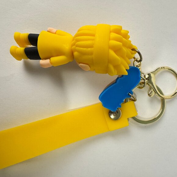 New Naruto Anime Keychain Figure with Yellow Strap - Picture 6 of 6